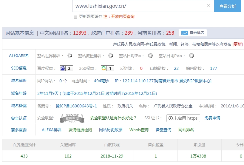 卢氏县人民政府网